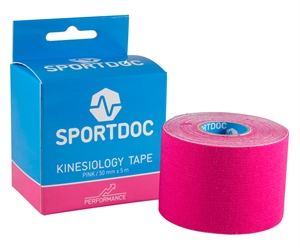 Kinesio tape - SportDoc Kinesiology tape - Kinesiotape i pink